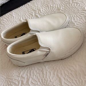 Vans Classic White Slip-On Shoes